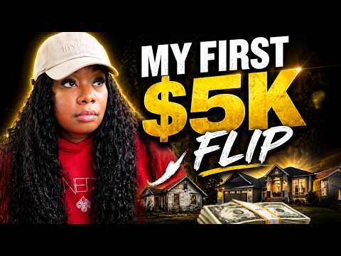 HOW I FLIPPED $5K INTO MY FIRST REAL ESTATE DEAL