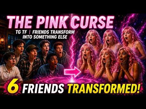 The Pink Curse TG TF | Friends Transform Into Something Else