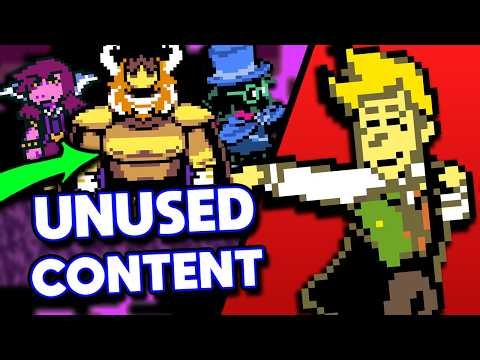 Deltarune Chapter 5 LOST BITS | LOTS of Unused Graphics