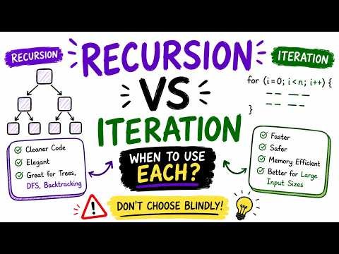 Recursion vs Iteration: What Real Engineers Choose