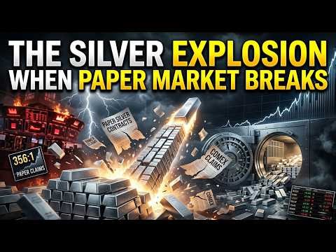 THE SILVER EXPLOSION: What Happens When the Paper Market Finally Breaks