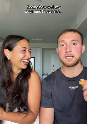 Does my boyfriend really know me? Cute reaction test