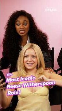 Which Reese Witherspoon projects does the "Elle" Cast love?