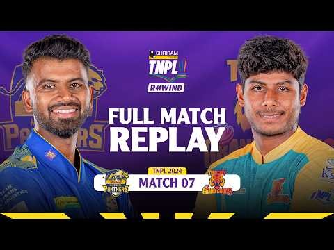 TNPL Rewind | TGC vs SMP | Match 07 | Season 8 | 2024 | Shriram Capital TNPL 2026