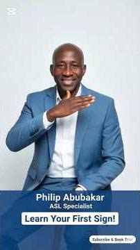 Welcome to Learning ASL with Philip | Your Journey to Fluency Starts Here