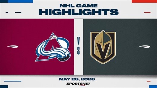 NHL Game 4 Highlights | Avalanche vs. Golden Knights - May 26, 2026