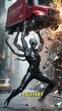 🐉👽 “Mutant Dragon-Cat vs. Aliens in a Dark Chinese Street – You Won’t Believe This Battle!”