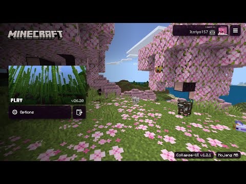 Collapse-UI v1.2.1 Showcase - Minecraft Bedrock Edition