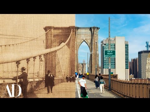 Every Way the Brooklyn Bridge Has Changed Over Time | Walking Tour | Architectural Digest