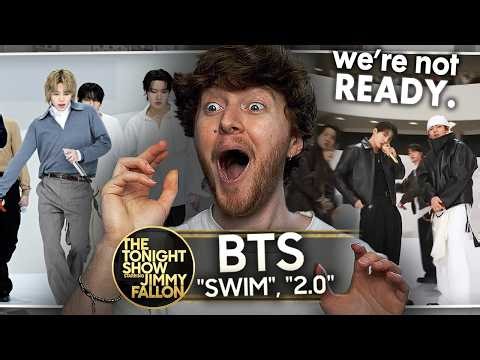 US TAKEOVER BEGINS! (BTS on Jimmy Fallon - SWIM & 2.0 | Reaction)