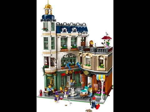 🔴 Live LEGO modular Shopping Street build