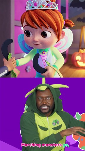 Halloween Monsters Song! 👻🎃 Sing and Dance with CoComelon & The Melon Patch #kids #shorts