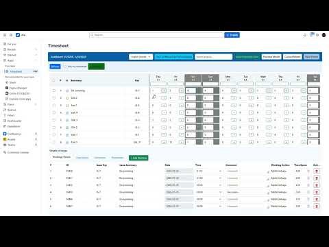 Timesheet for Jira Mouse Free Cloud Runs on Atlassian