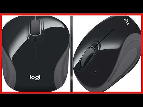 Logitech Wireless Mini Mouse M187 Ultra Portable, 2 4 GHz with USB Receiver, 1000 DPI Optical