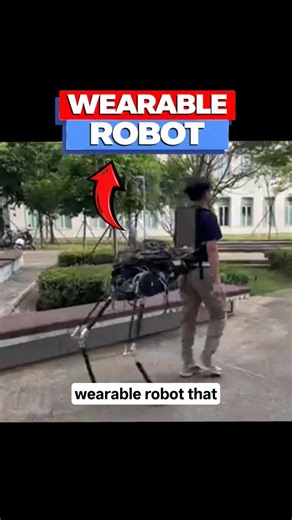 Robot that makes you four legged