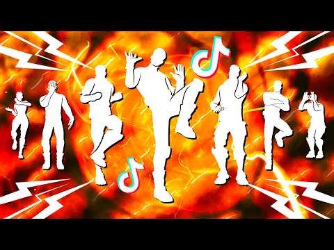 🤩 All Popular Icon Series Dances & Emotes in Fortnite! (Buzzin, Chicken Wing It, Mask Off)