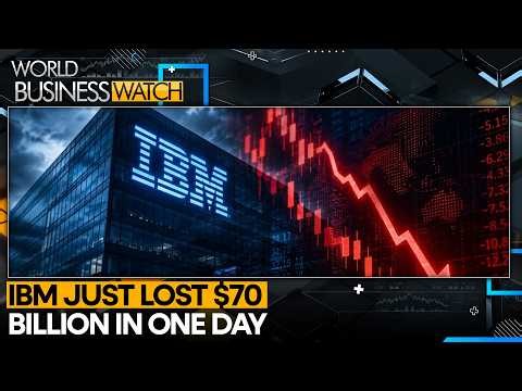 IBM Shares Plunge 25% After Shock Earnings Warning, AI Chip Shortage Hits Software Demand