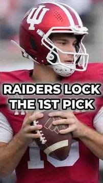 BREAKING NEWS: Raiders get #1 pick #nfl #raiders #shorts