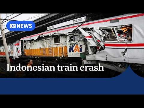 Death toll from fatal train crash near Indonesia's capital rises to 15 | The World | ABC NEWS