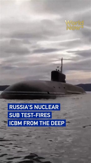 Russia's nuclear subtest-fires ICBM from the deep #worldnow