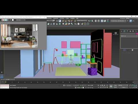 3D Modeling an Office Interior in 3ds Max | Step-by-Step Tutorial