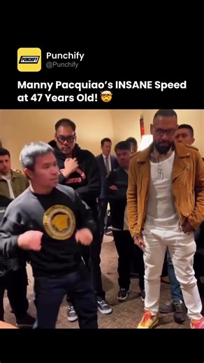 Manny Pacquiao’s Insane Speed at 47! 🤯
