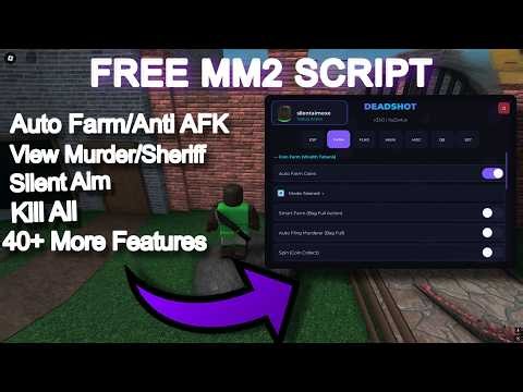 [FREE] MM2 Script | Auto Farm , Silent Aim , Spectate Murder +40 More