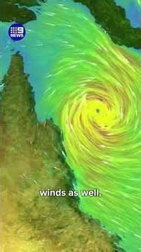 Severe impacts expected as Cyclone Narelle crosses Queensland coast | 9 News Australia