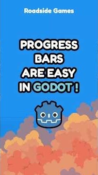 Setting Up A Progress Bar Is Easy In Godot! #godot #gamedev #gamedevblog #coding