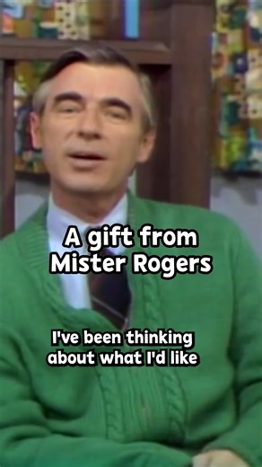 Pass along this gift of hope from Mister Rogers to those around you this holiday season! | PBS KIDS