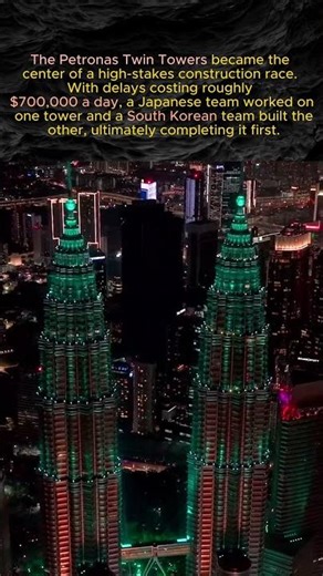 The Petronas Towers Were Built in a Real Race