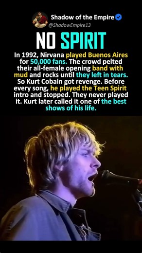 How Nirvana Punished 50,000 Fans