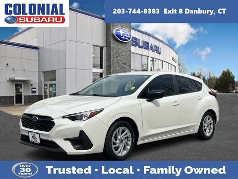 2024 Subaru Impreza Base Danbury, Brookfield, Ridgefield, New Milford, New Fairfield CT