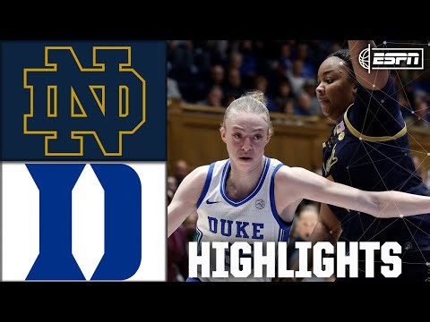 Notre Dame Fighting Irish vs. Duke Blue Devils | Full Game Highlights | ESPN College Basketball