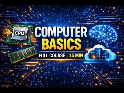 Complete Basic Computer Course in 15 Minutes | Information About Computer.