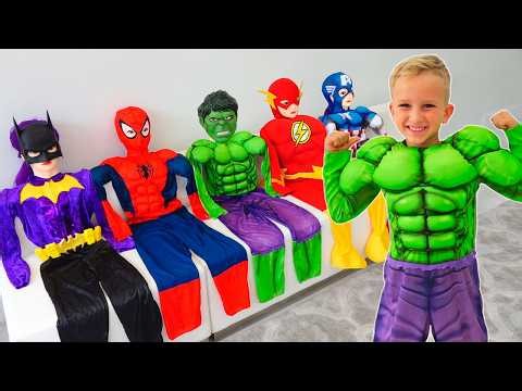 Vlad became a superheroes and helps his friends