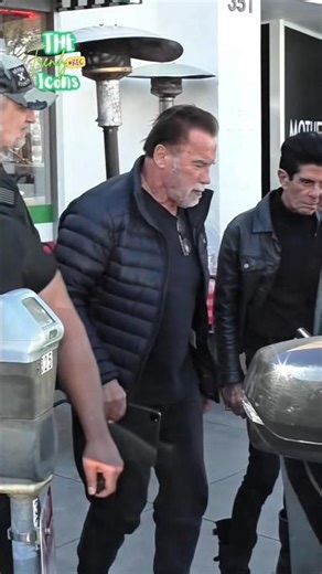 Arnold Schwarzenegger After Meeting With Sylvester Stallone and Al Pacino #arnoldschwarzenegger