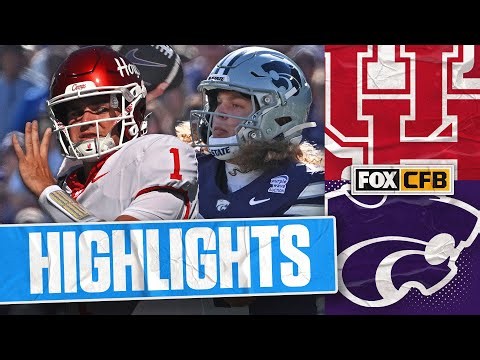 No. 22 Houston Cougars vs Kansas State Wildcats Highlights 🏈 FOX College Football