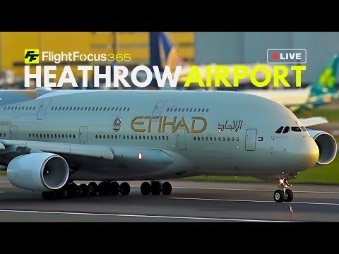 Heathrow Airport Live - Saturday 3rd January 2026