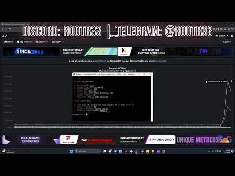 SATANC2 VS DSTAT | 60M PPS + | BEST IP STRESSER 2026 | BUY BOTNET BUY DDOS | DC; ROOTR33