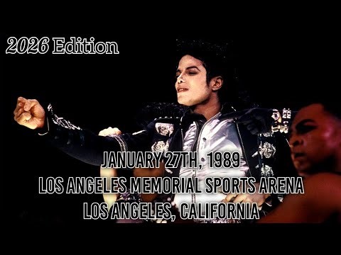 Michael Jackson - Bad Tour Live In Los Angeles (January 27, 1989)