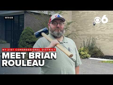 CBS6 interviews write-in candidate Brian Rouleau as he attempts to jump into the NY-21 race
