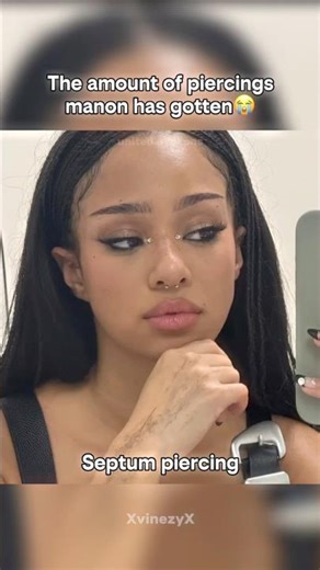 MANON GETTING SO MANY PIERCINGS😭🙏 | XvinezyX