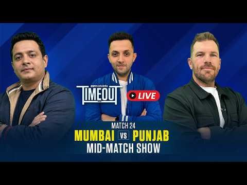 MI vs PBKS Innings break show | LIVE IPL 2026 Match 24 | Who holds the edge - Mumbai or Punjab?