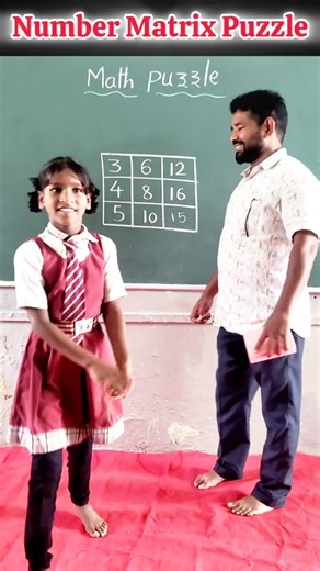 Number Matrix Puzzle / innovative ideas @ravirajmaster