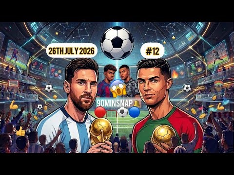 🔴⚽️🔵26th July 2026 THE FINAL SHOWDOWN: MESSI VS RONALDO VS YAMAL VS MBAPPE 👑 #12