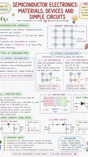 Class 12 Physics Chapter 14#class12physics #physics #chapter14 #semiconductorelectronics