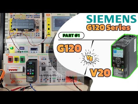 PART1 | SINAMICS G120C Explained | Comparison with V20, Power Range & Control Modes