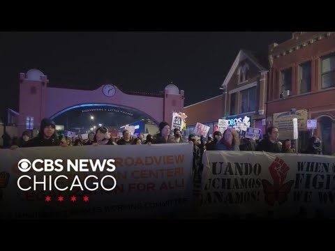 Protests held in Chicago following fatal Minneapolis ICE shooting