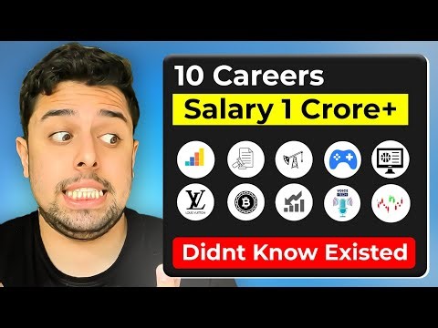 10 Careers You Didn't Know Exist But Have Salary of 1 CRORE+ in Future